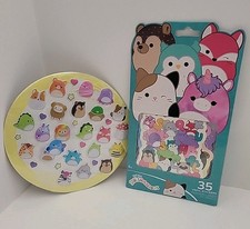 Squishmallows Vinyl Stickers Lot 35 Per Package - BRAND NEW  Bonus