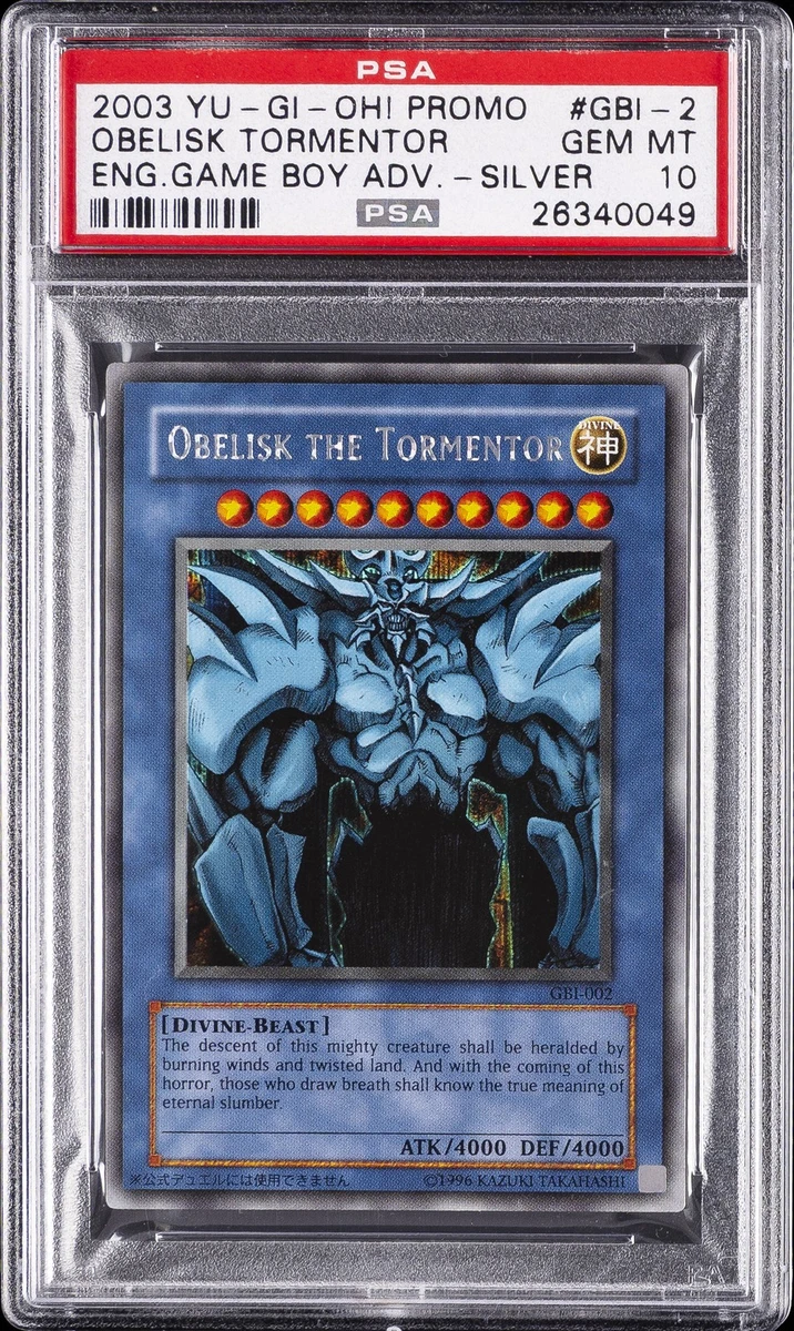 Obelisk The Tormentor Yu-Gi-Oh! TCG Professional Sports