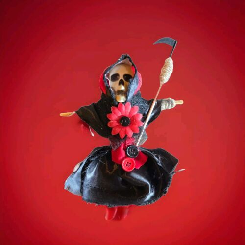 Spirit Energy Angel of Death Doll Grim Reaper Altare Figura per Magia Nera 6 in - Foto 3 di 5