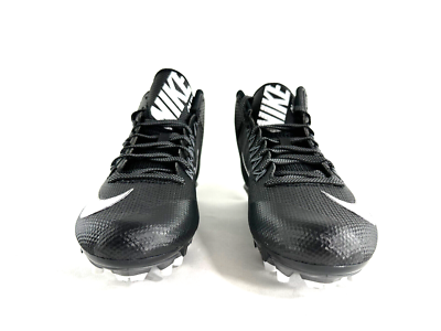 Nike Alpha Pro 2 TD Low Football Cleats Black White Men`s  display picture 3