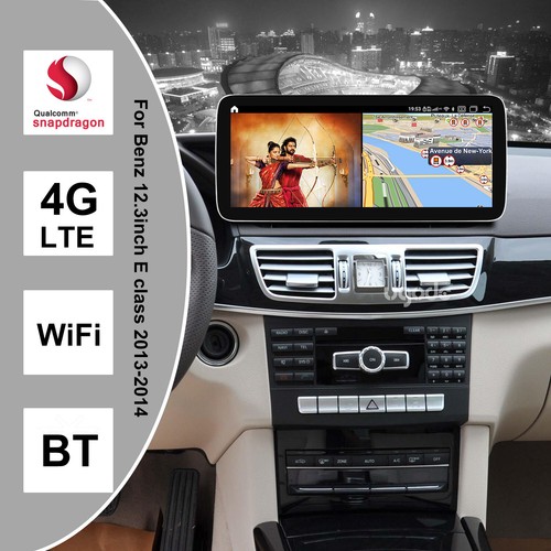 For Mercedes E Class W212 NTG4.5 Android Screen CarPlay Multimedia GPS 12.3" - Picture 3 of 8