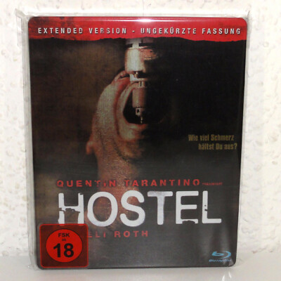 Blu-Ray Steelbook Hostel 1 Extended Version Uncut FSK18 in Sammlerzustand