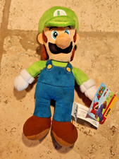 New Luigi Plush 10" Super Mario Bros Stuffed Collectible Toy W/tags