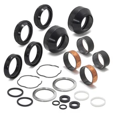 Front End Fork Leg Rebuild Seals Boots Kit Dyna FXDWG 93-05 Touring 90-01/06-13