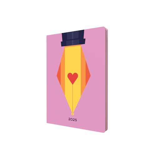 Collins Peace Love & Understanding - A5 Week-To-View Diary - 2025 Calendar Ye...
