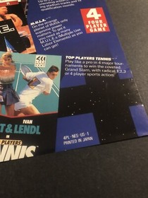 four player score nes poster insert