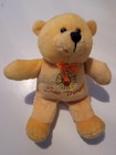 Teddy Bear Bean Bag Plush Stuffed Toy San Diego California 8" J. Jacobs Co.