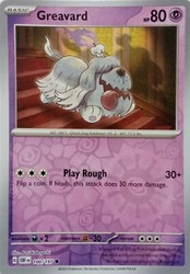 Greavard 100/197 Obsidian Flames Reverse Holo