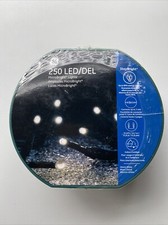 GE StayBright 250-Count 51-ft White LED Plug-In Christmas Wedding String Lights