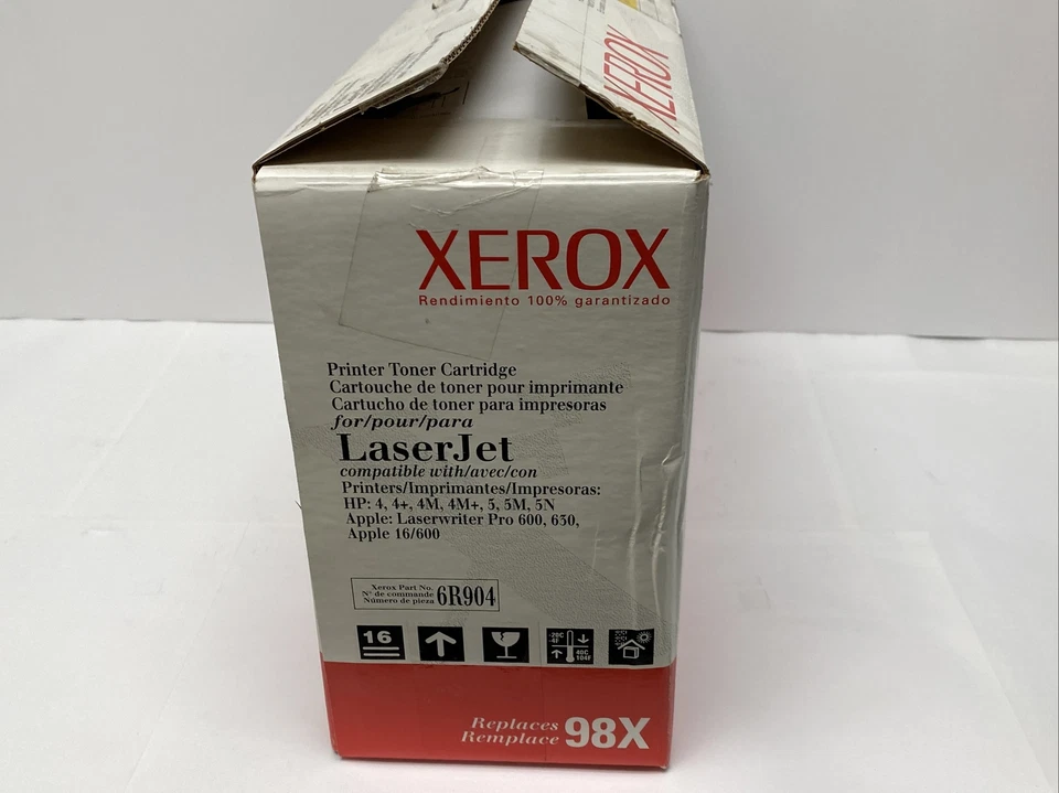  Tóner Xerox 6R904 reemplaza 98X para Laserjet 4, 4M 4M+ 5, 5M 5N Foto 2 de 4