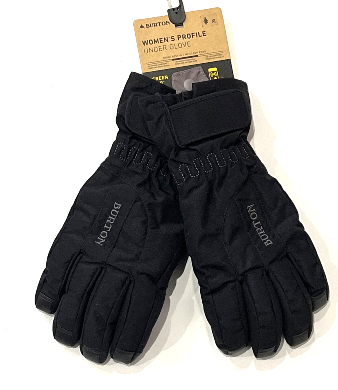 Burton women's Profile ski snow winter insulated Gloves size XL