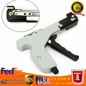 Nylon Tie Wrap Tensioning Panduit Zip Cable Gun Tightener Crimper Cut Strap Tool