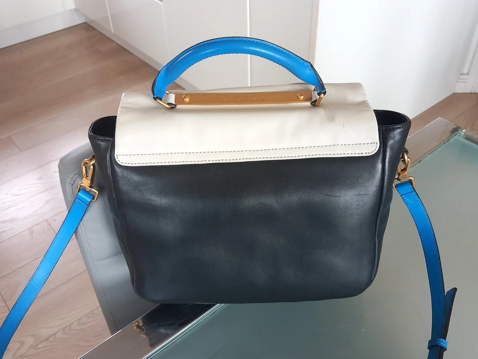 Marc by Marc Jacobs Handbag Top Handle Goodbye Columbus. Dustbag &  Receipt. - Image 3 of 4