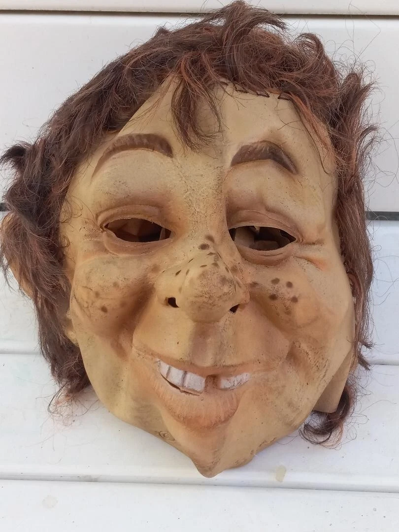 Masque César Prisonnier/Bagnard Halloween Vintage - Années 90, Édition Rare