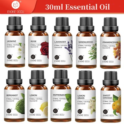 30mL/1oz. Essential Oils Pure Natural for Diffuser Aromatherapy home Humidifier