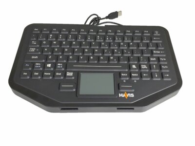 Havis KB-106 Rugged Backlit Keyboard with Integrated Touch Pad