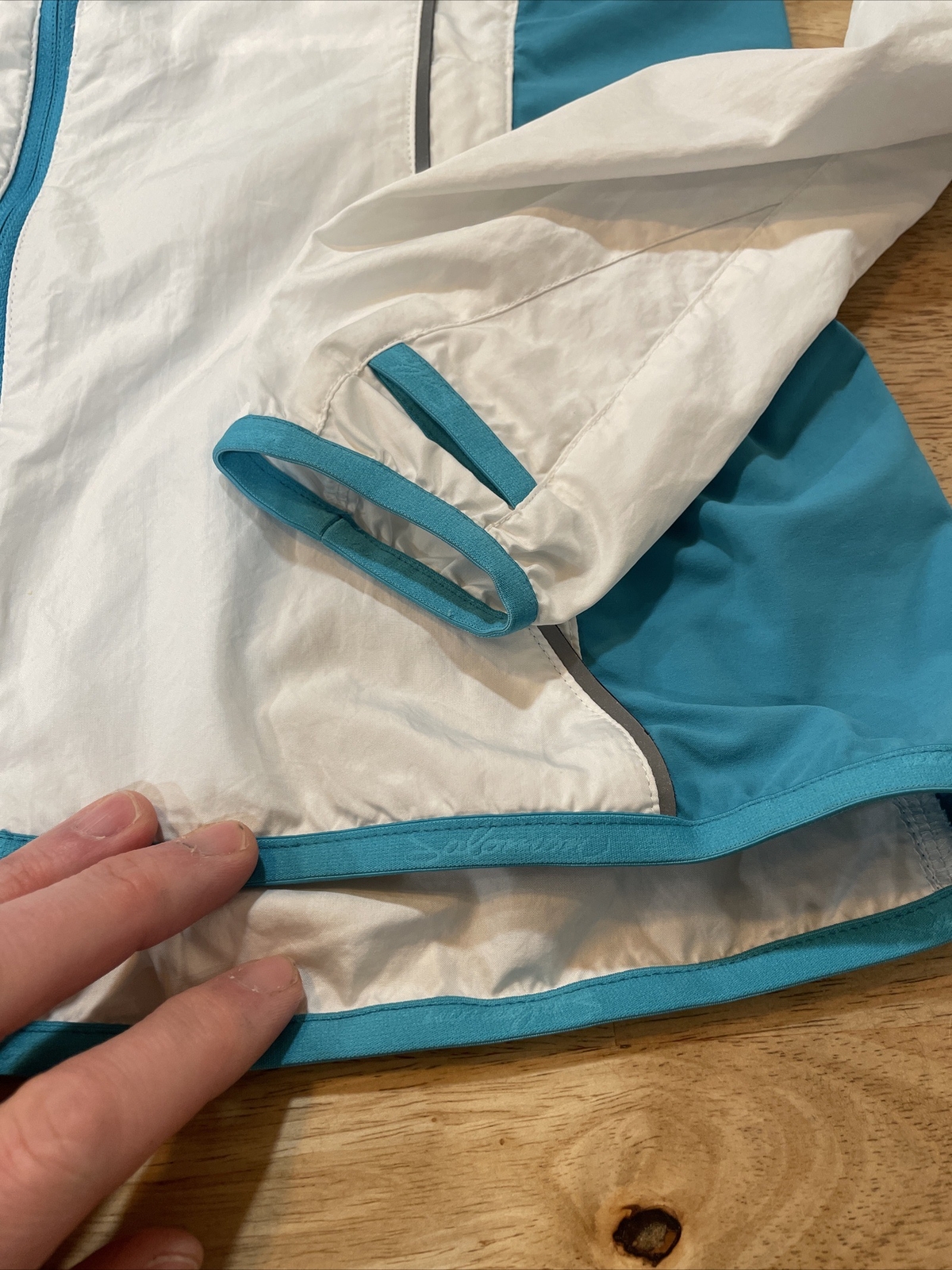 Salomon Clima Wind Zip Piena Giacca Donna Frangivento Small Blue Trail Running