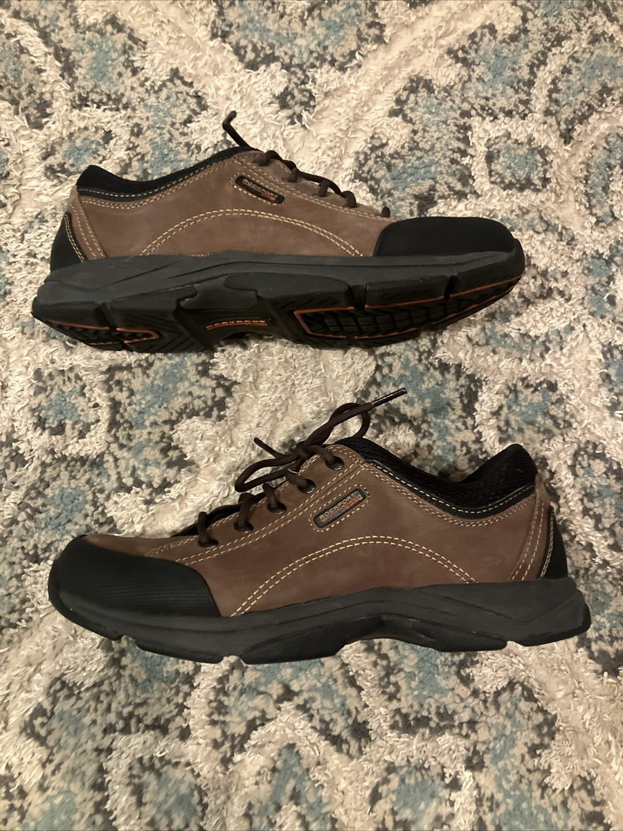 Men’s Rockport Chranson Walking Shoes, Size Brown