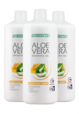 LR Aloe Vera drinking gel Honig 3er Set