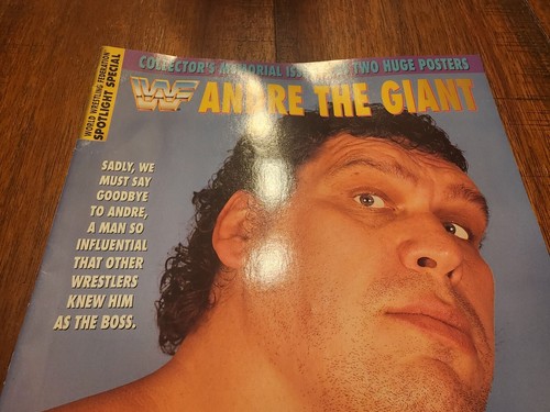 WWF Spotlight Magazine Volume 20 Andre The Giant *Has Poster* - Picture 3 of 17