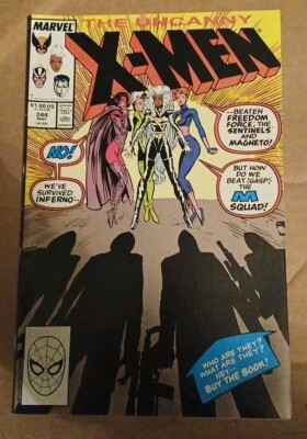 The Uncanny X-Men #244 (Marvel Comics May 1989)