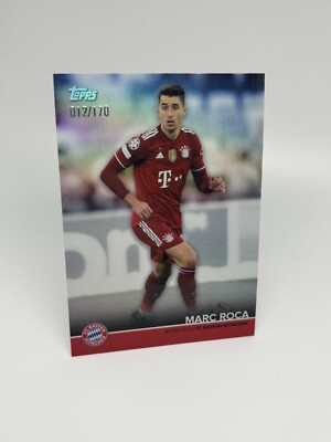 2021-22 Topps Bayern München Team Set - Marc Roca / Parallel /170