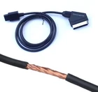 Super Famicom TRUE RGB Scart cable lead - COPPER spiral screened shielding - NEW