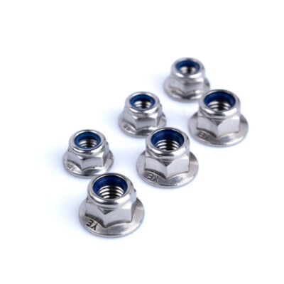 2 Stück M16 Flanschmuttern Links - Edelstahl 304 Mit Feingewinde