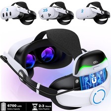 Image of w/Battery Adjustable Elite Strap for Meta Quest 3S/Quest 3/Quest 2 Head Strap