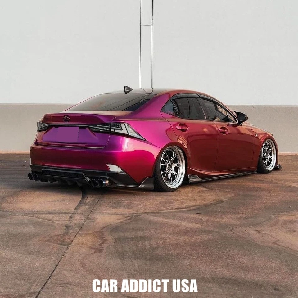 Luces traseras RGB para Lexus IS250 IS300 IS350 ISF 2014-2020 con luz media transparente Foto 3 de 4