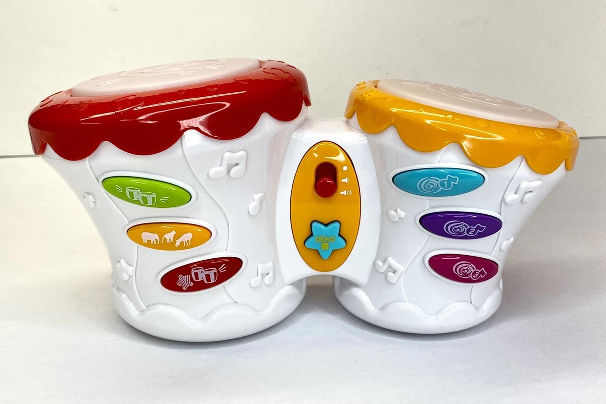 Fat Brain Toys Beat Bop Bongo Musical Interactive Toy