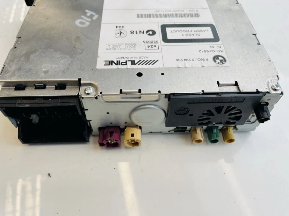 BMW 5-Series 2013 Autoradio 9294206, e24032025  ALPINE #1402434-34 - Bild 4 von 4