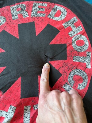 Vintage 1990's Red Hot Chili Peppers Picasso Shirt - Size Medium