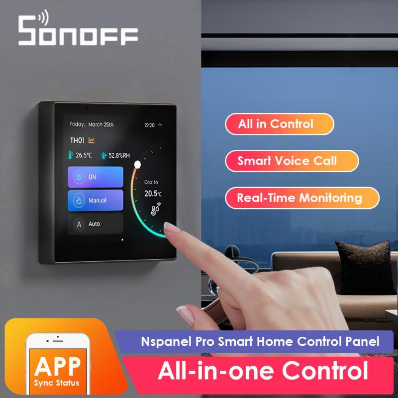 New SONOFF NSPanel Pro Smart Home Control Panel EU HMI TFT 3.95