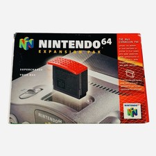 N64 Nintendo 64 Expansion Pak Box NUS A TB Inserts Tray Only NO PAK INCD HTF