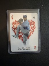 Topps 2023 Update Series All Aces Taj Bradley Tampa Bay Rays Rookie Card #AA-75