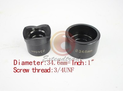 ONE 34.6mm Hole Tool molds For TPA-8 Hydraulic Knockout Punch Driver  *mn