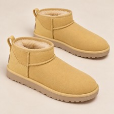UGG Classic Ultra Mini Boot Muted Mustard 1116109-MTDMS Women's New
