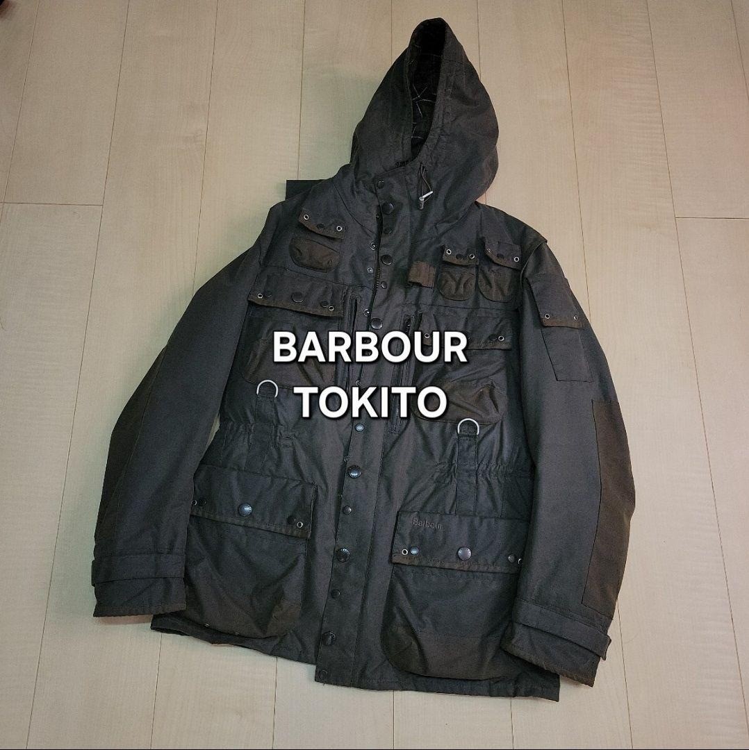 Rare Barbour TOKITO Beacon Oiled Military Jacket
