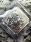 The Royal Mint Britannia and Liberty 1 oz .9999 Fine Silver Bar BU