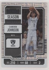 2023-24 Panini Contenders Season Ticket Cameron Johnson #19 12z3