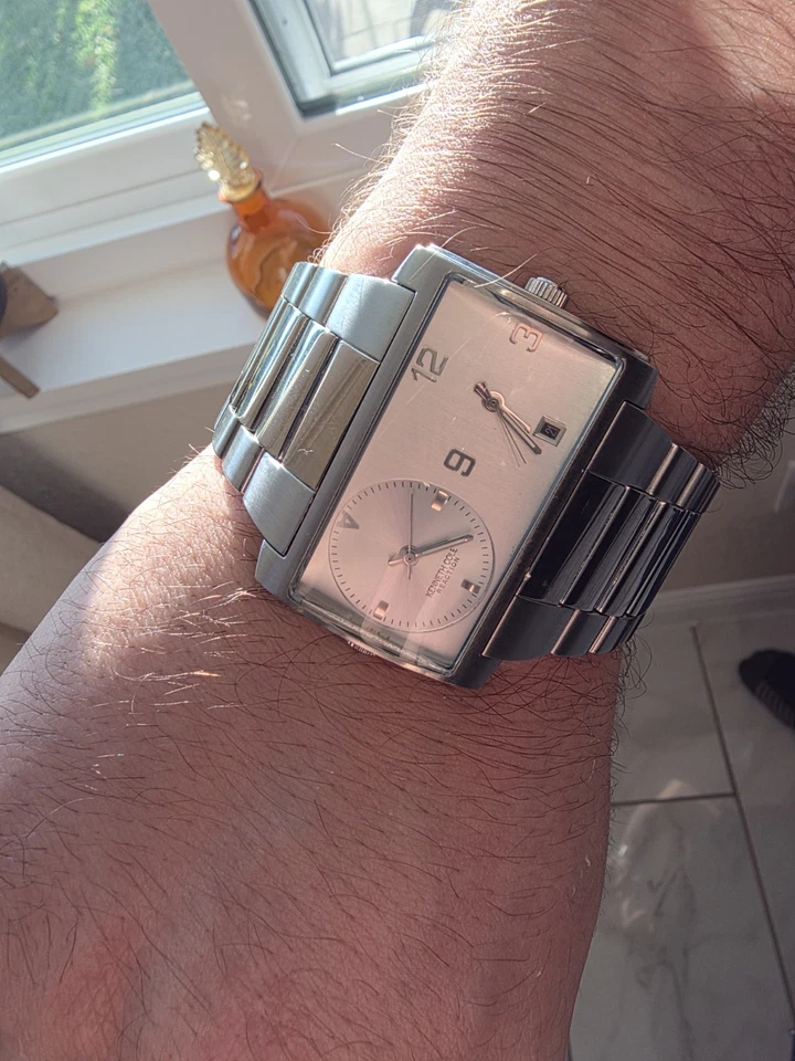 Reloj Kenneth Cole Reaction ICONIC VINTAGE kc3545 Estado de Funcionamiento Fecha Automática Foto 2 de 4