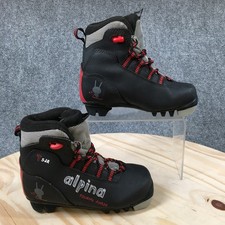 Alpina Ski Boots Child 29 Black T5 Touring Junior Thinsulate Athletic Laced Up