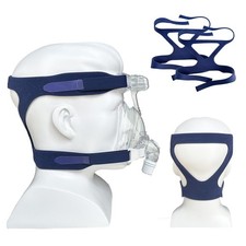 2 Packs Universal Headgear Closed Edges Replacement Strap Blue02