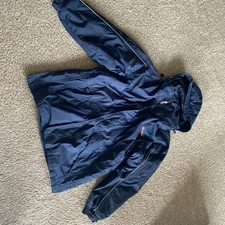 WearGuard Waterproof Performance Navy Blue Rain Jacket Mens Size M
