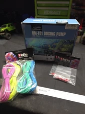 Bubble Maggus BM-TO1 Dosing Pump With Red Sea Dosing Rubes, Clips