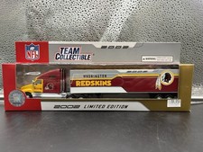 2002 Washington Redskins NFL Team Collectible Die Cast Tractor-Trailer- Fleer