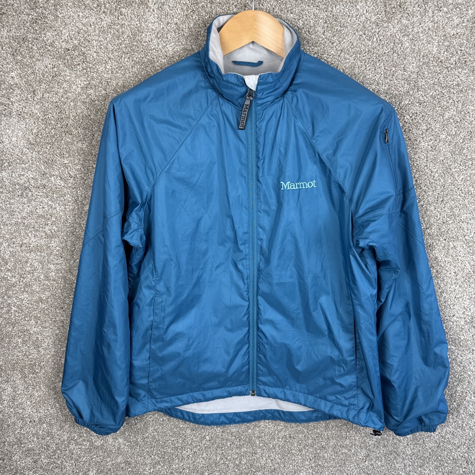 Marmot Full Zip Jacket Lined Softshell Rain Windb… - image 2