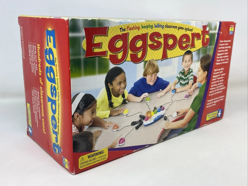 Eggspert Buzzer Game EI-7880  — New Factory Sealed — 2001 Educational Insights - Image 2 of 4