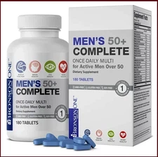 NEW Suplemento multivitamínico para hombres mayores de 50 años, 360 pastillas